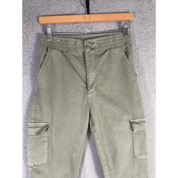 Lot of 2‎ VIP Camo & Olive Green Joggers Size 9/29 Stretch Cotton Cargo Pants - Picture 3 of 9